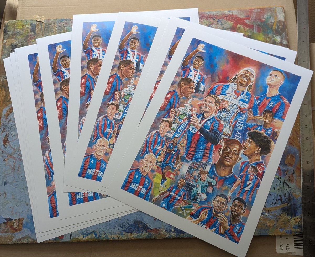 James Muddiman (@jkmartwork) on Twitter photo Still got a few ,#cpfc #facupwinners prints in stock just £20 Inc p and p at jkmartwork.com Rts appreciated Still got a few ,#cpfc #facupwinners prints in stock just £20 Inc p and p at jkmartwork.com Rts appreciated