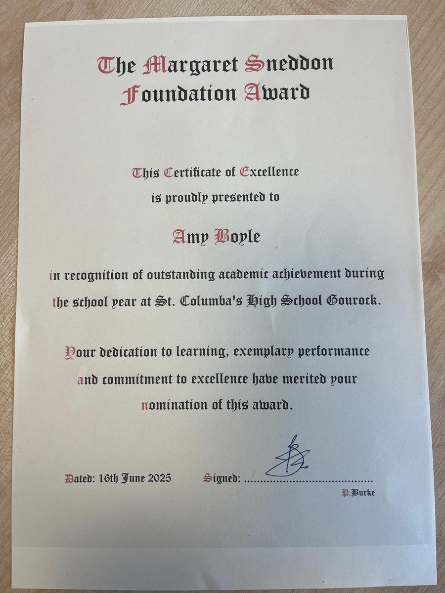 St.Columba's HS, Gourock tweet media