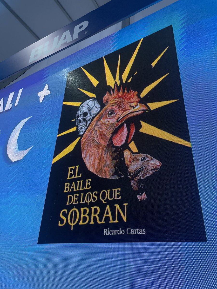 EditGatoBlanco's tweet photo. ¡Muchas gracias a la @fenalibuap por acogernos como parte de su programa de presentación! Nos volveremos a encontrar en 2026. 

Presentaciones de ‘El baile de los que sobran’ de @ricardocartas y ‘Toma éxtasis conmigo’ de @eternautafugado. https://t.co/AJpu3eDznC