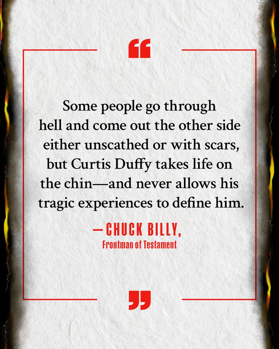 Thanks to @chuckbilly of @testamentofficial for the endorsement. Preorder #FireproofMemoir at the link in my bio. On sale 8/5 from @deadskypublishing. @jeremyxwagner