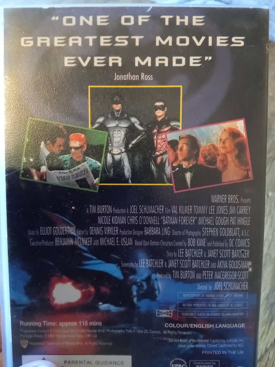 Neil Rickatson (@neilrickatson) on Twitter photo 30 years since <a href="/wossy/">Jonathan Ross</a> dropped this truth bomb
#BatmanForever #ReleaseTheSchumacherCut 30 years since <a href="/wossy/">Jonathan Ross</a> dropped this truth bomb
#BatmanForever #ReleaseTheSchumacherCut