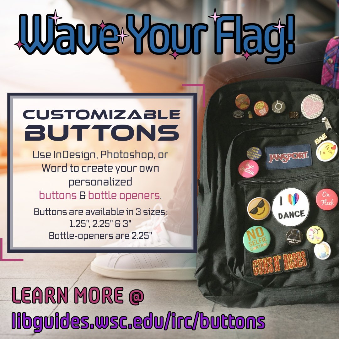 ConnLibrary's tweet photo. Customize your fun!

Get your hands on customizable buttons and bottle openers in the IRC! 🎉 Available in 3 sizes, they’re perfect for any occasion. Check out the details here: https://t.co/m72P4bTffn

#custombuttons #bottleopeners #IRC https://t.co/qhwsfqh6xJ