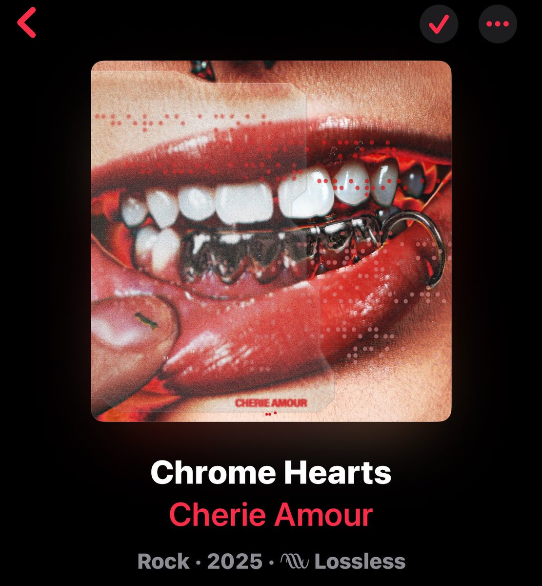 I’ve been listening to this all month. Discovered Cherie Amour on tiktok (thankfully) and now I’m obsessed. Need to hear this project live asap!