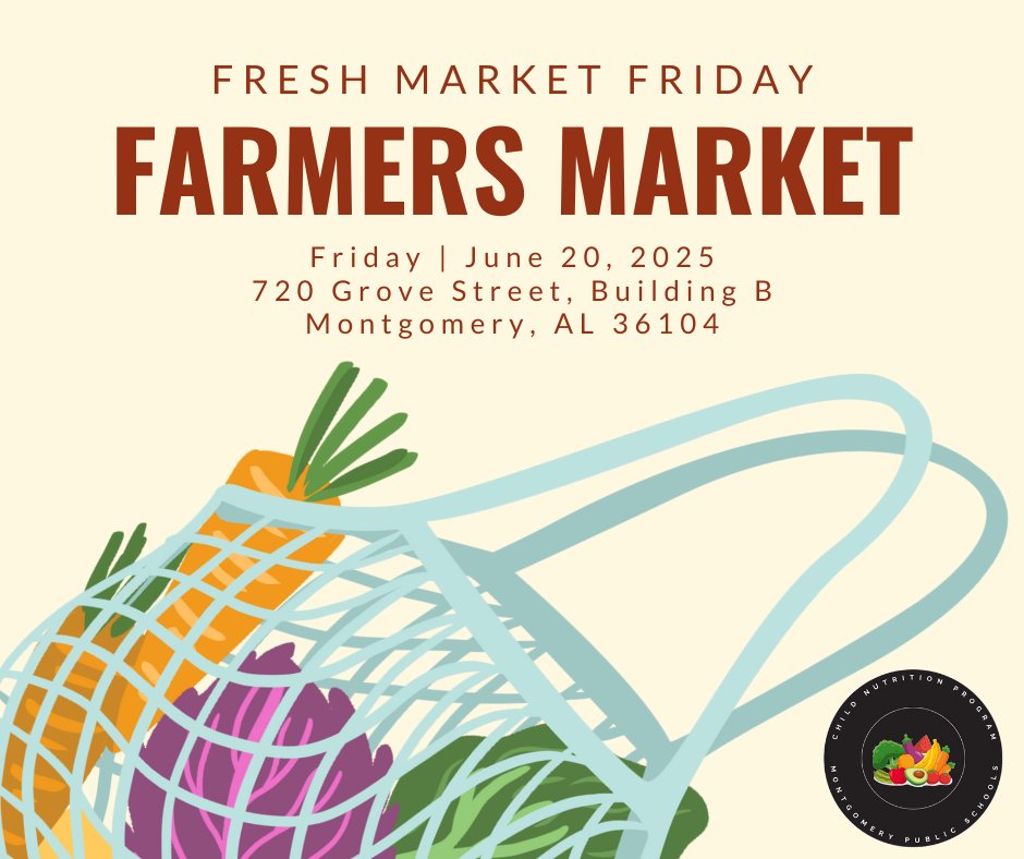 Save the Date! MPS is excited to launch its first-ever Farmer's Market on June 20th from 8 am- 12 pm! We're inviting our students, families, and community to join us as we welcome our local farmers to the MPS Leadership Center.