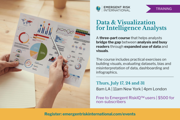 Want to transform data into compelling visual stories? Join our training to discover the art of data visualization! Learn techniques, explore interactive tools and gain insights that make data more accessible and impactful.

Date: July 17, 24, 31
Time: 8 am LA / 11 am New York /