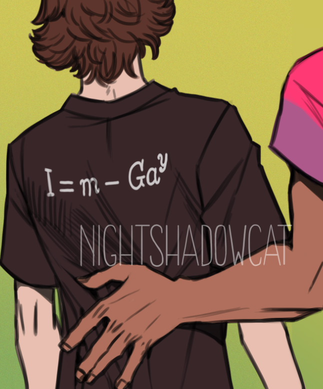 NightshadowCatS's tweet photo. Here's the second jayvik fanart I wanted to draw for Pride!

#jayvik #jaycexviktor #viktorarcane #jaycetalis #fanart #arcane #arcanefanart #leagueoflegends #pride #bi #ace #demi #digitalart https://t.co/VLEDuHdSql