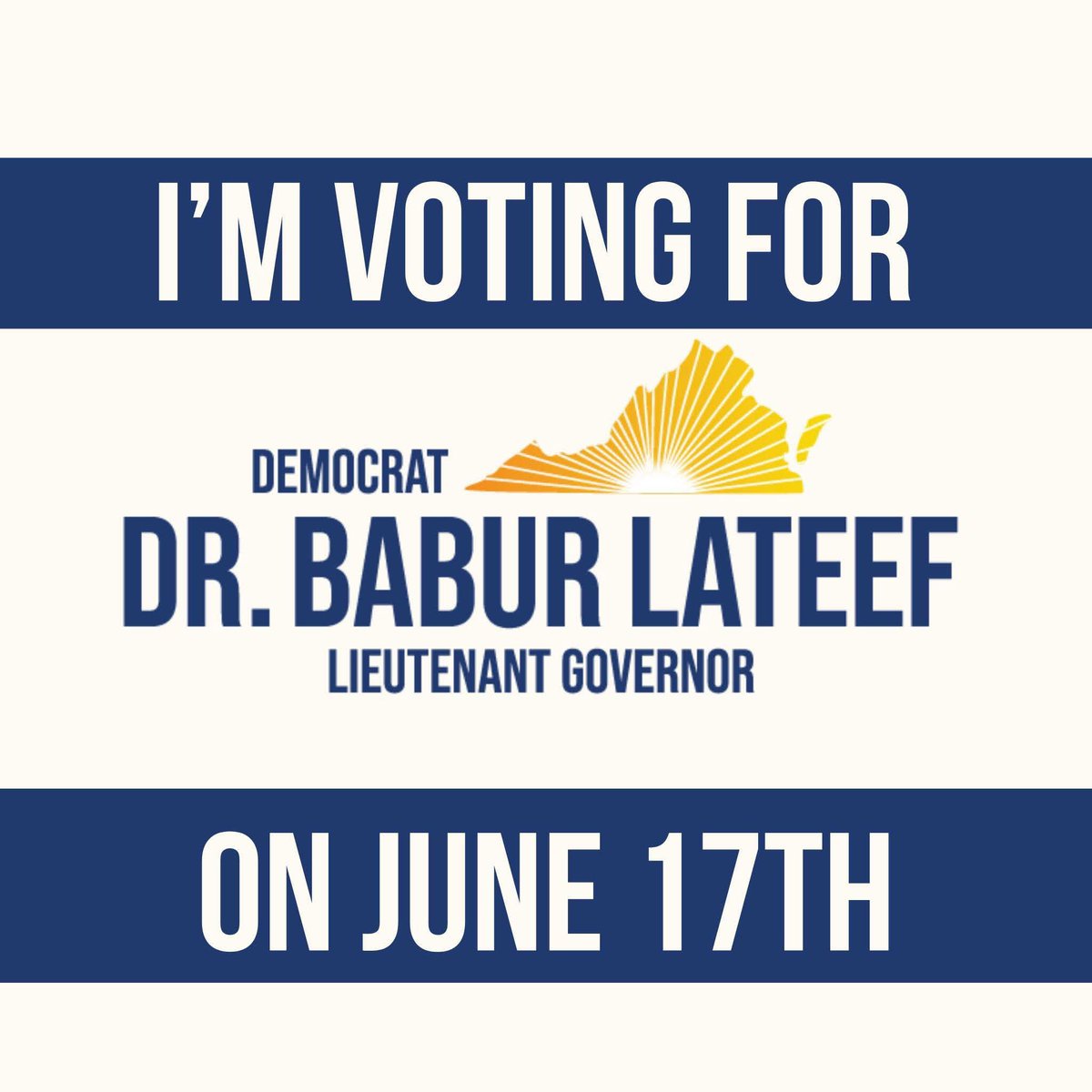 Jim McBride #UkraineDefender (@jimmcbride13) on Twitter photo VA Dems: Vote Babur <a href="/LateefForVA/">Babur Lateef, MD</a>. The only candidate i trust for NoVA offering a real leadership record and policy platform.
I had enough of out-of-touch dems who bow to special interests willing to destroy our communities in the name of creating casino jobs that we dont want. VA Dems: Vote Babur <a href="/LateefForVA/">Babur Lateef, MD</a>. The only candidate i trust for NoVA offering a real leadership record and policy platform.
I had enough of out-of-touch dems who bow to special interests willing to destroy our communities in the name of creating casino jobs that we dont want.