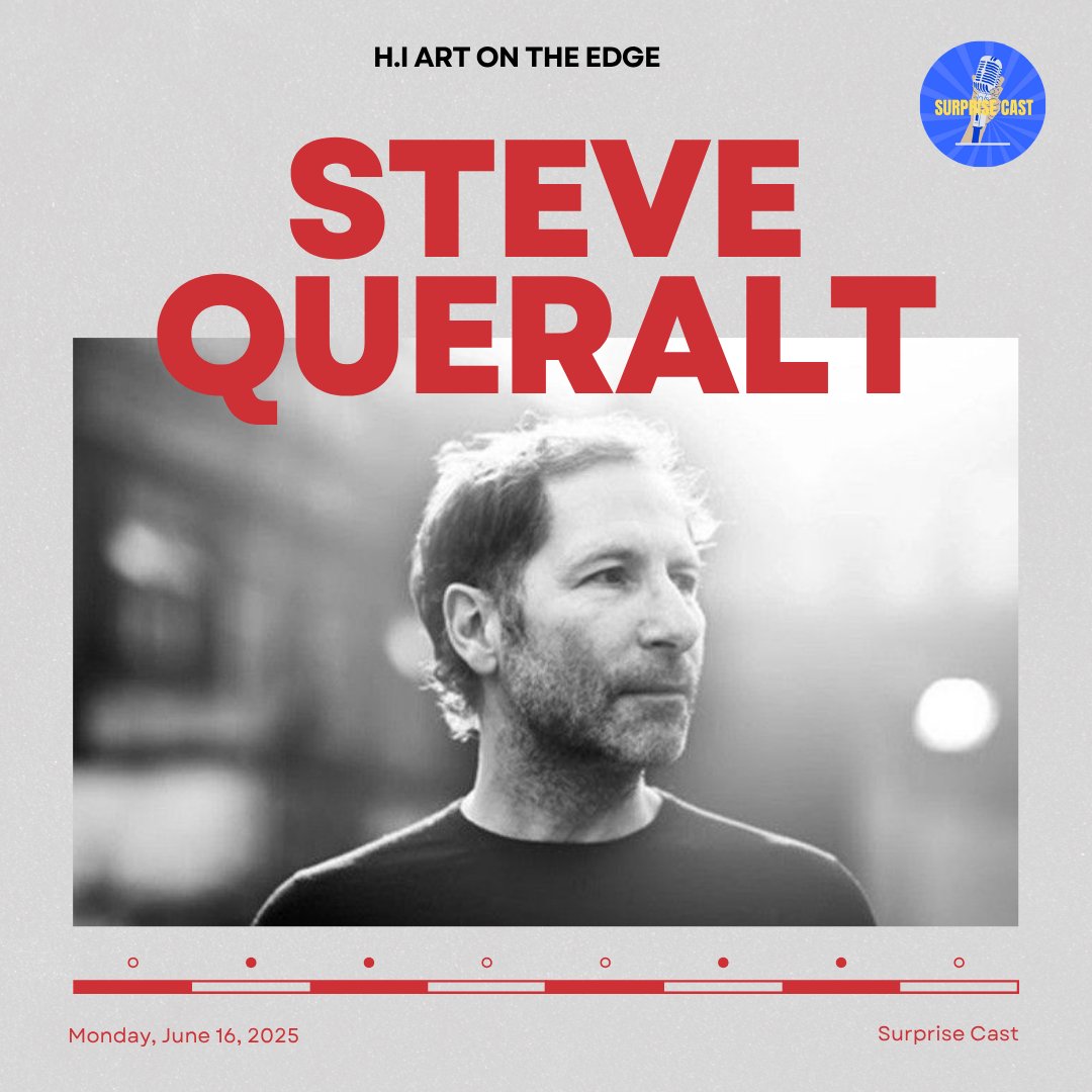 H.I. ART ON THE EDGE (@thehiart418) on Twitter photo IT'S OFFICIAL
SURPRISE CAST #175
Steve Queralt
The bassist for RIDE joins me for an engaging chat about life, travel, collaboration, & music!
<a href="/SteveQueralt/">SteveQ</a> <a href="/soniccathedral/">Sonic Cathedral</a> <a href="/veritysusman/">Verity Susman</a> <a href="/mobygratis/">mobygratis</a> <a href="/rideox4/">RIDE</a> #ethanhawke #shoegaze
Listen/share: podcasts.apple.com/us/podcast/sur… IT'S OFFICIAL
SURPRISE CAST #175
Steve Queralt
The bassist for RIDE joins me for an engaging chat about life, travel, collaboration, & music!
<a href="/SteveQueralt/">SteveQ</a> <a href="/soniccathedral/">Sonic Cathedral</a> <a href="/veritysusman/">Verity Susman</a> <a href="/mobygratis/">mobygratis</a> <a href="/rideox4/">RIDE</a> #ethanhawke #shoegaze
Listen/share: podcasts.apple.com/us/podcast/sur…