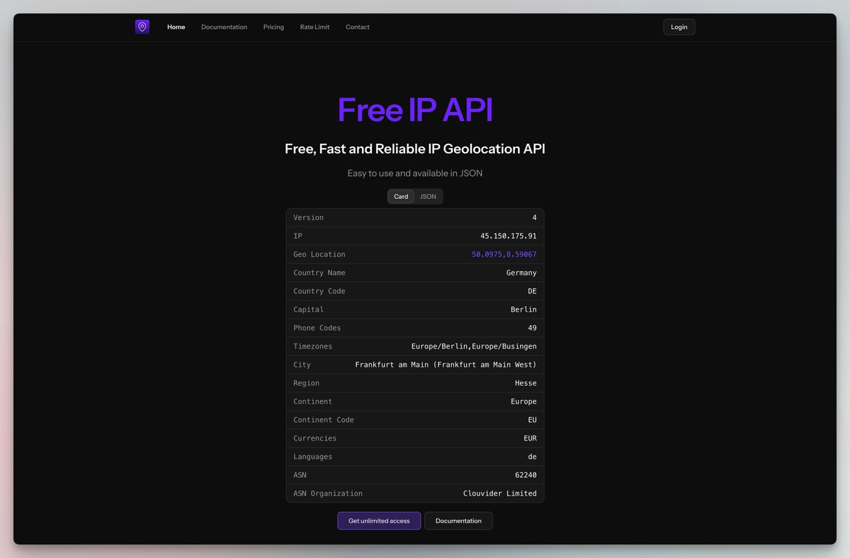 FreeIPAPI tweet media