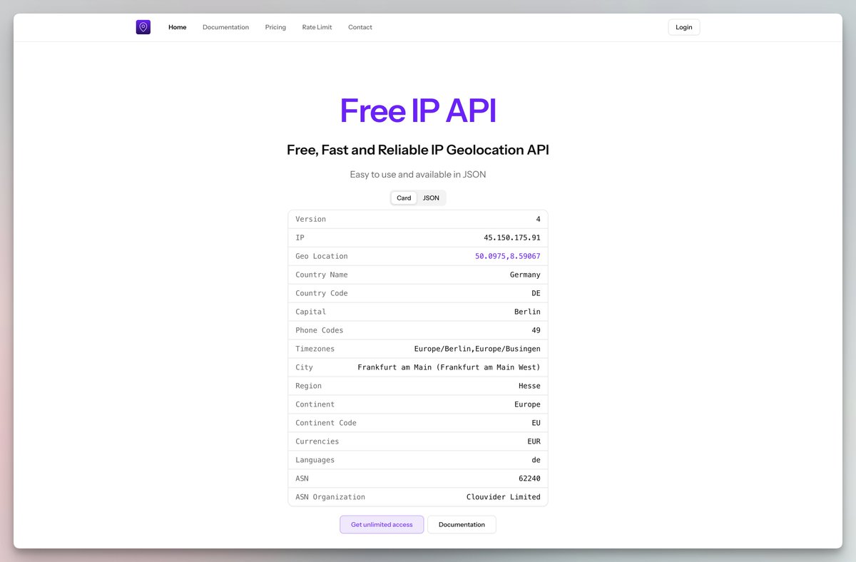 FreeIPAPI tweet media