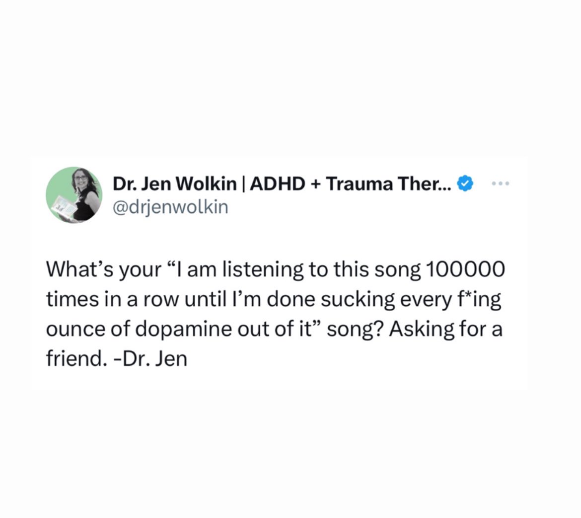 Dr. Jen Wolkin | ADHD + Trauma Therapist tweet media