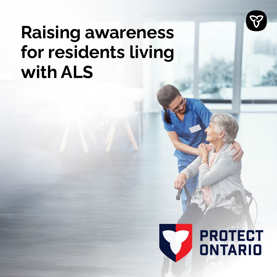 Ontario Long-Term Care (@onlongtermcare) on Twitter photo June is #ALSAwarenessMonth — a time to honour the strength of residents living with ALS and the dedication of their caregivers across Ontario.
Join us in supporting individuals, families and care teams affected by ALS. June is #ALSAwarenessMonth — a time to honour the strength of residents living with ALS and the dedication of their caregivers across Ontario.
Join us in supporting individuals, families and care teams affected by ALS.