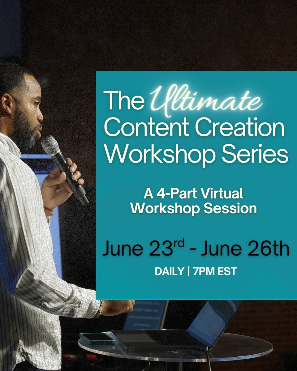 ItsRod_B's tweet photo. You’ve got something to say.
But the content ain’t saying it right.

It looks rushed. Sounds off. Feels flat.
Let me help you fix that.

4 live workshops. Real-time. No fluff.
We start June 23.

https://t.co/8FOxO4DKjG
Let’s clean it up. #buildyourbrand https://t.co/ilWOHg4jM9