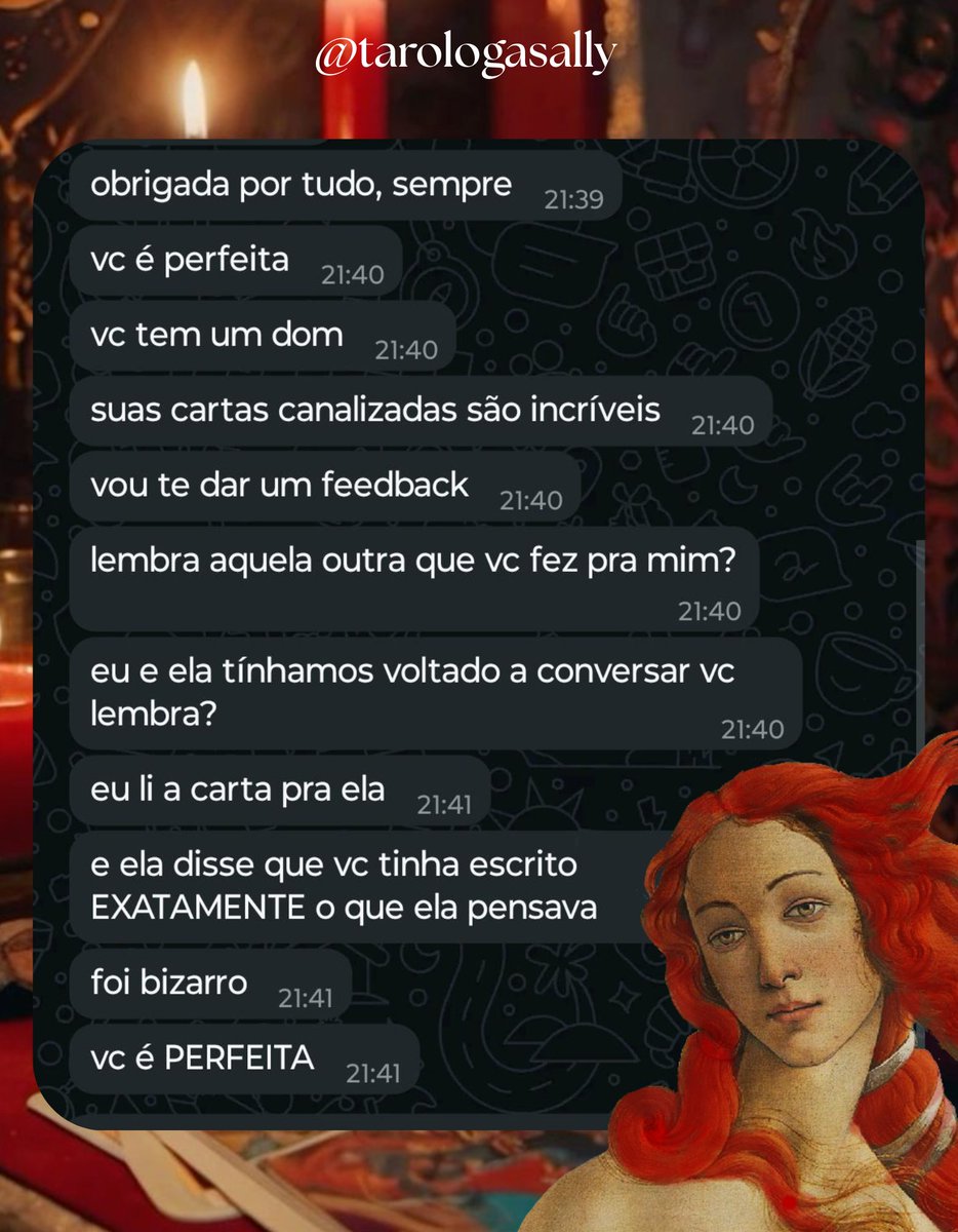 sally | oraculista & magista (@tarologasally) on Twitter photo 