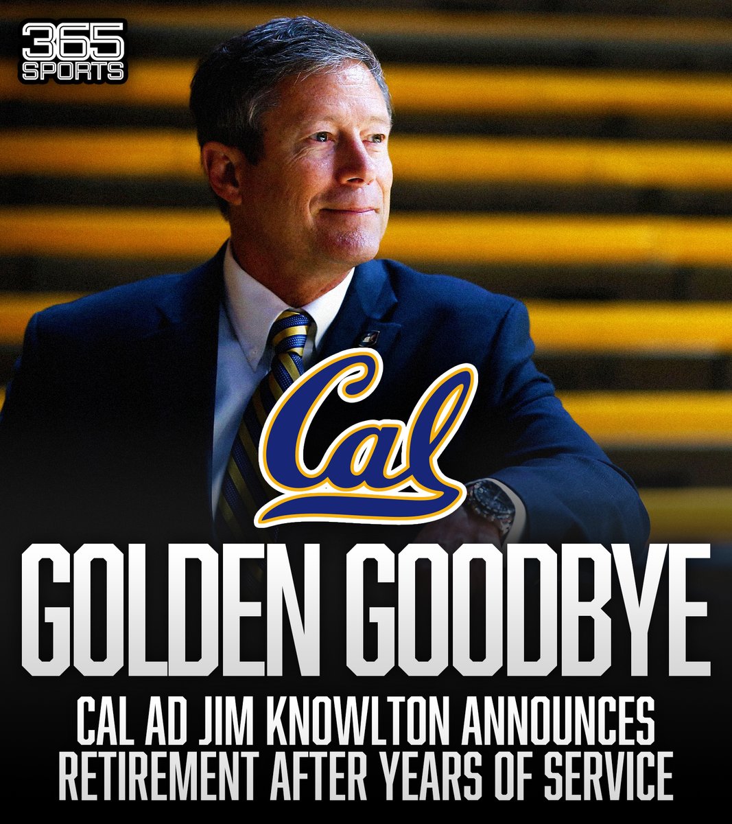 365sportsYT's tweet image. After years shaping Cal athletics, AD Jim Knowlton is signing off 👏 His legacy will live on — but what’s next for Berkeley’s future? 🐻🔥

📰 Source: cbsnews.com/sanfrancisco/n…

#CalBears #JimKnowlton #CollegeSports