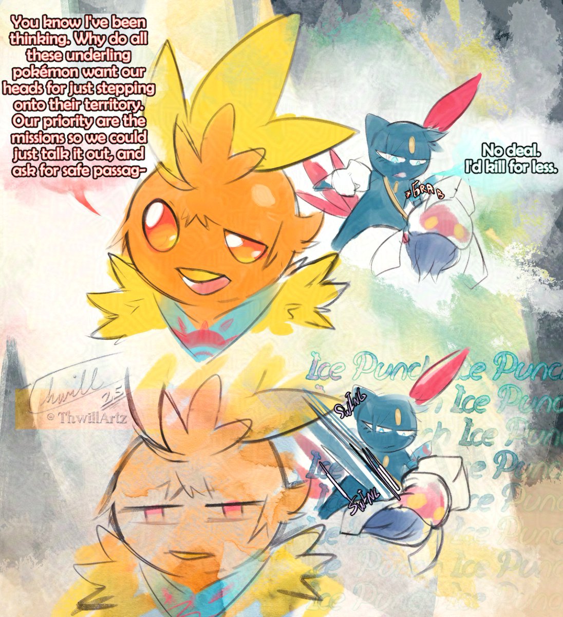Team FrostSun Diplomacy 100 🔥🧊
#Pokemon #PMD