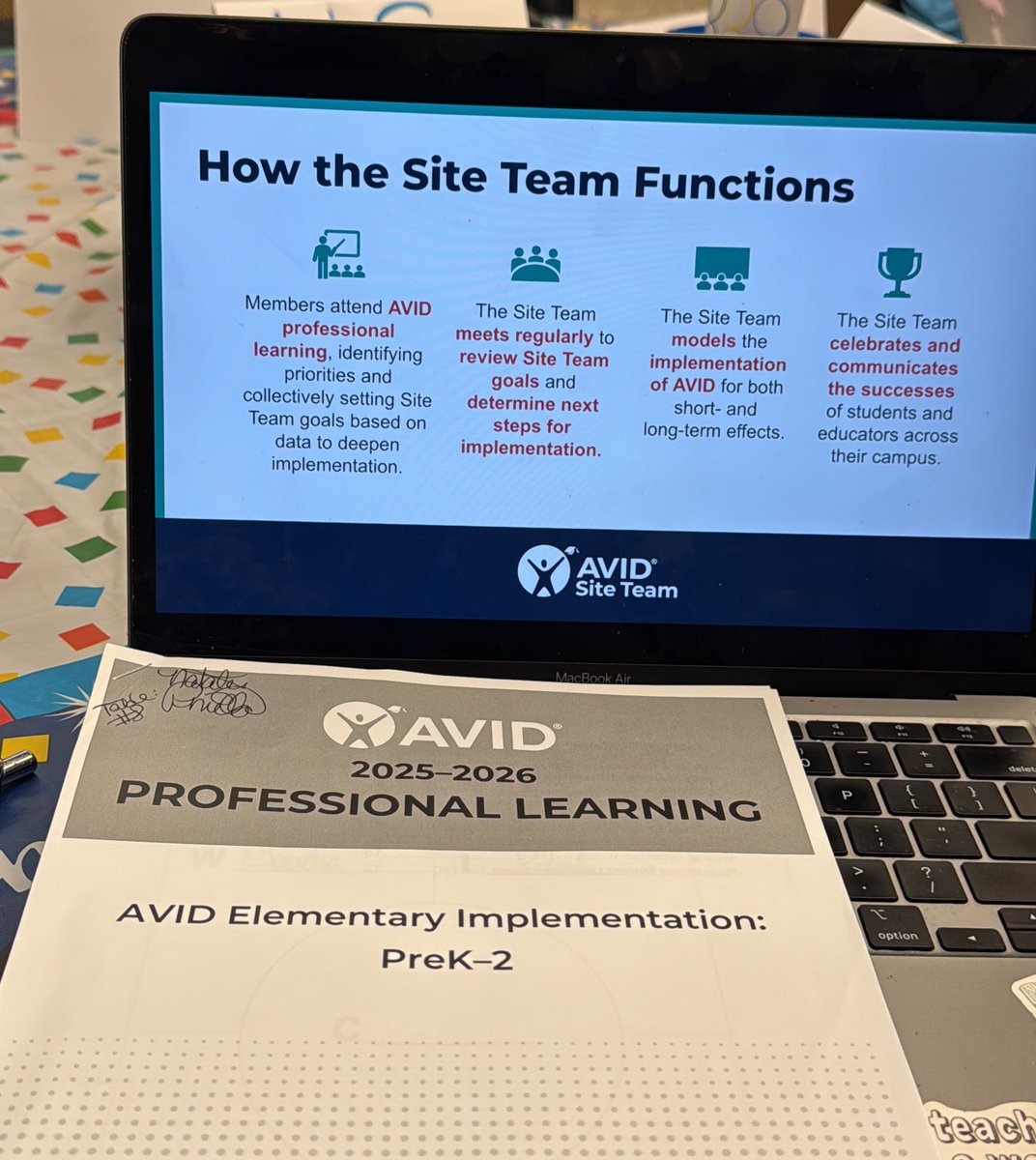 #RISD #AVID #SummerInstitute Feeling great learning how to continue to add rigor to our youngest scholars in their academic journey! 🫶🏽