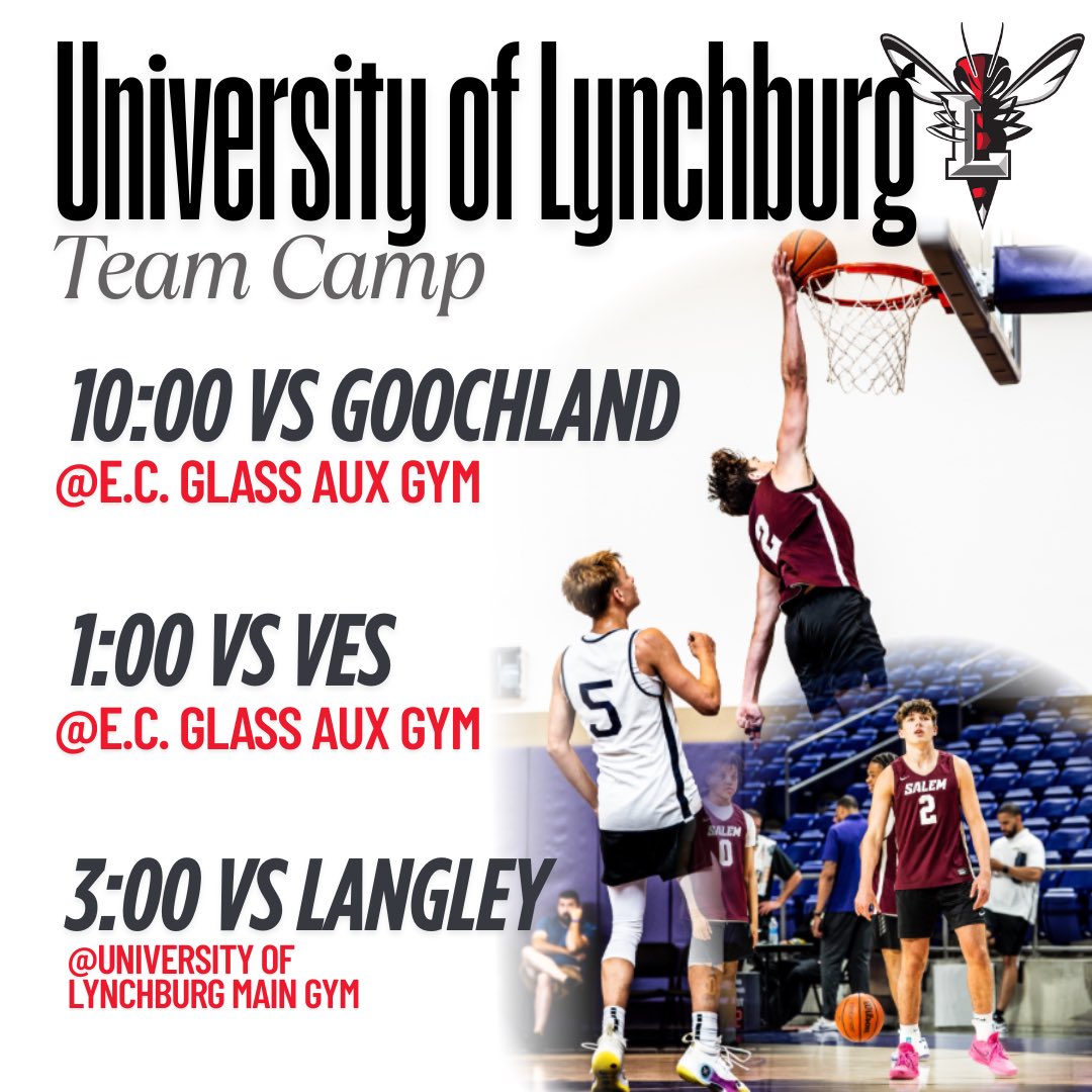 Cam Boles (@itscamboles) on Twitter photo I will be playing at the University of Lynchburg Team Camp tomorrow. (Tuesday, June 17)
Check out my team’s schedule for the day‼️
<a href="/Salemboysbball/">Salem Boys Basketball</a> I will be playing at the University of Lynchburg Team Camp tomorrow. (Tuesday, June 17)
Check out my team’s schedule for the day‼️
<a href="/Salemboysbball/">Salem Boys Basketball</a>