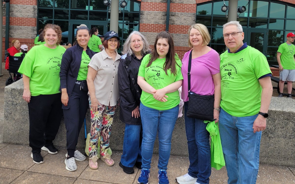 Congratulations to The Arc Gloucester NJ on their Walk &amp; Family Fun Day which took place this past Saturday at the Riverwinds Community Center in West Deptford. The Arc of NJ's Associate Executive Director Celine Fortin had a wonderful time at the great event!
