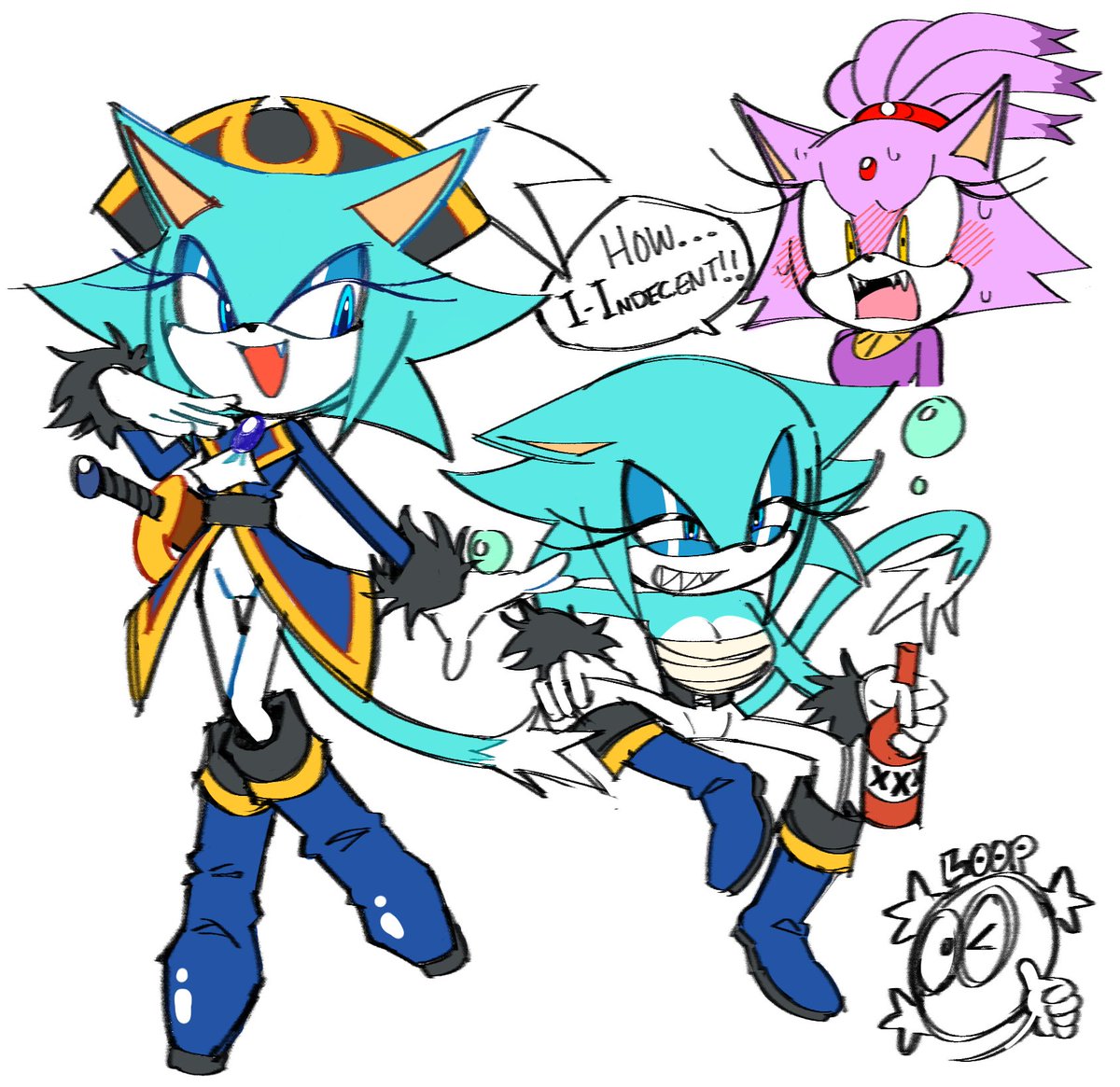 Blizzard was fun to draw!!