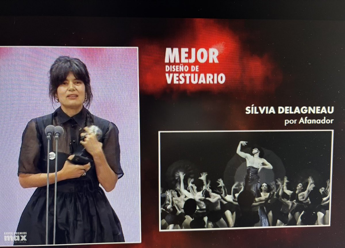 Los <a href="/PremiosMax/">Premios Max</a> acaban de empezar y #Afanador ya tiene 3!
#Max2025