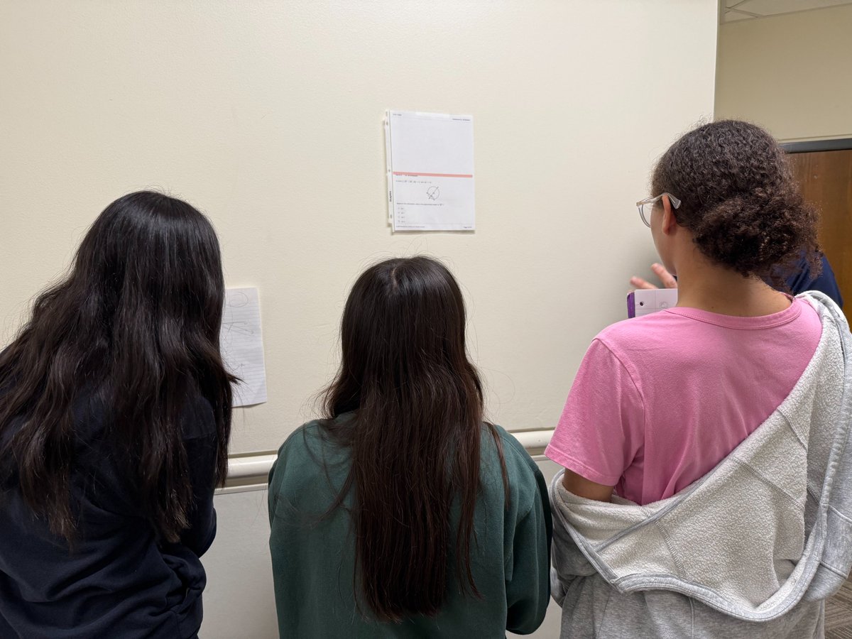 Mr. Heiple's Accelerated Geometry course gallery walks are so cool-his lessons are so On POINT. Students are learning that without Geometry-life is pointless. (I'll stop with the geometry puns now!)