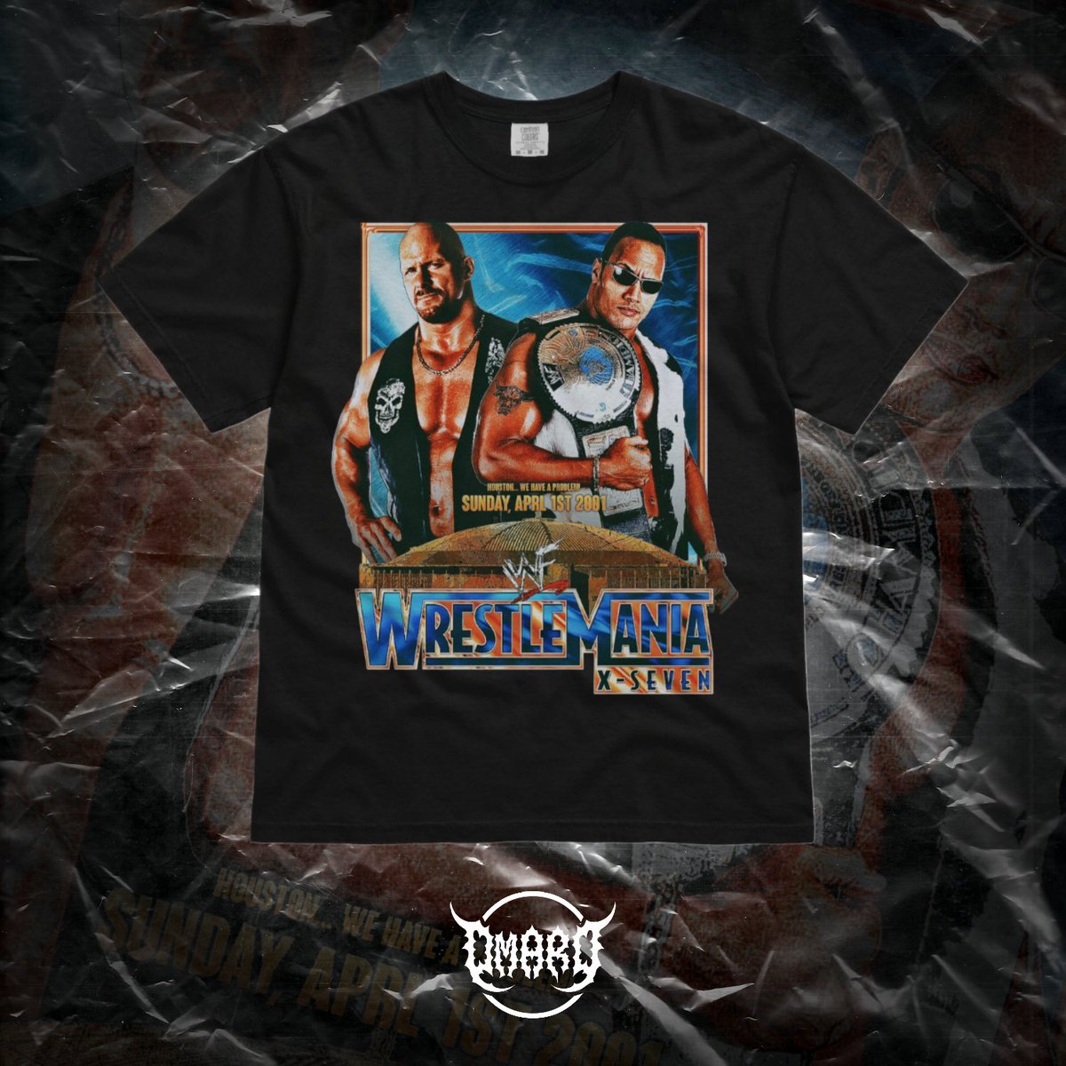 OmaroGFX's tweet image. NEW SHIRT NOW AVAILABLE TO PURCHASE!

Custom WrestleMania X-7 Shirt

LINK IN BIO / BELOW THIS THREAD👇🏻 

🎨 By: Me

#WWE #Wrestling #WrestleMania #ShirtDesign #GraphicDesigner