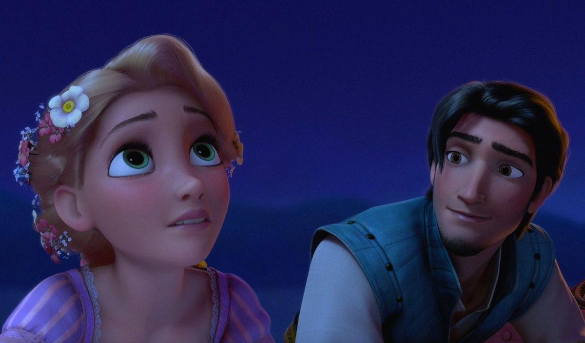 Alguien que te mire como Flynn mira a Rapunzel.