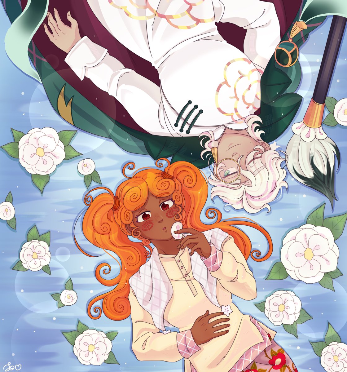 cRoriander's tweet photo. 『 even if i stumble over the words of love 』

🎨 walnut_es 
#honeysuckle #crkyume #yumetwt https://t.co/3AwQEstmer