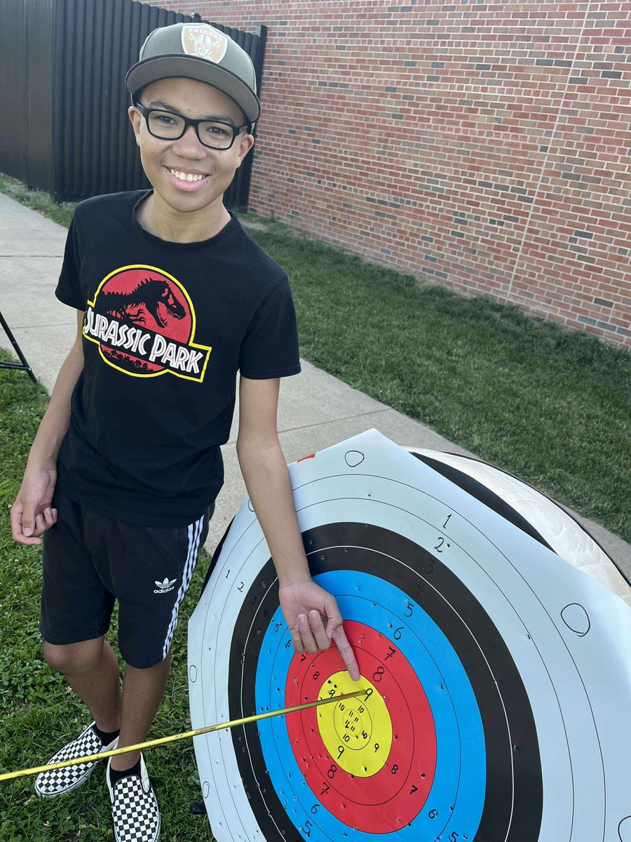 OPS_Morton's tweet image. Panthers showing off their new skills and hitting  targets at #NextLevelLearning 🏹🎯