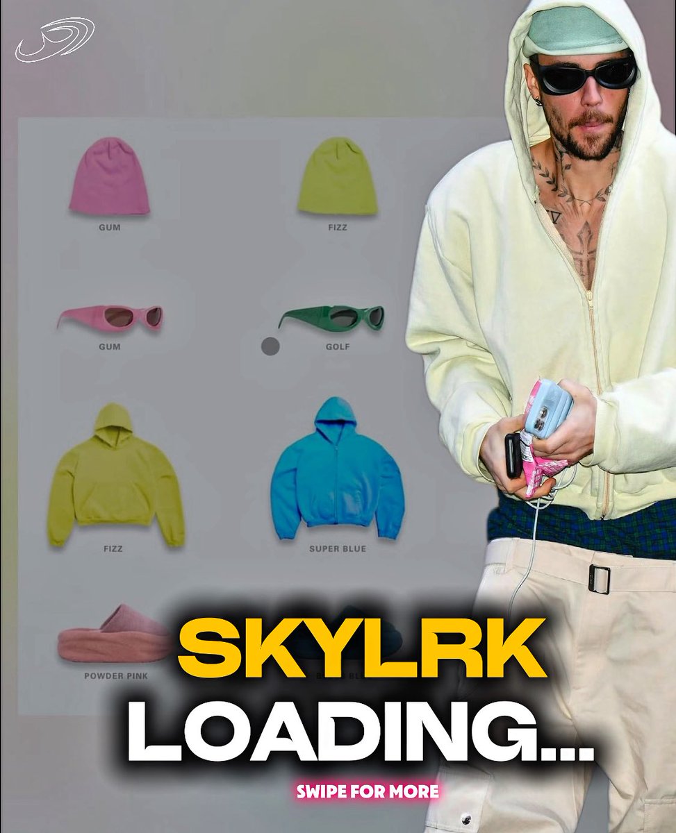 ジャスティン・ビーバー、ファン待望の新ブランド「スカイラーク