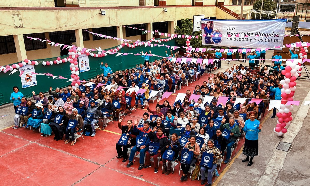 #FimlmPeru 🇵🇪 | 👵👴 Más de 200 adultos mayores de la zona norte de Lima • Perú, fueron homenajeados bajo el lema “Los años traen experiencias y valiosas enseñanzas”.

Se reconoció su sabiduría y legado con actividades que estimularon su corazón.💛

Más: shorturl.at/rn7hM