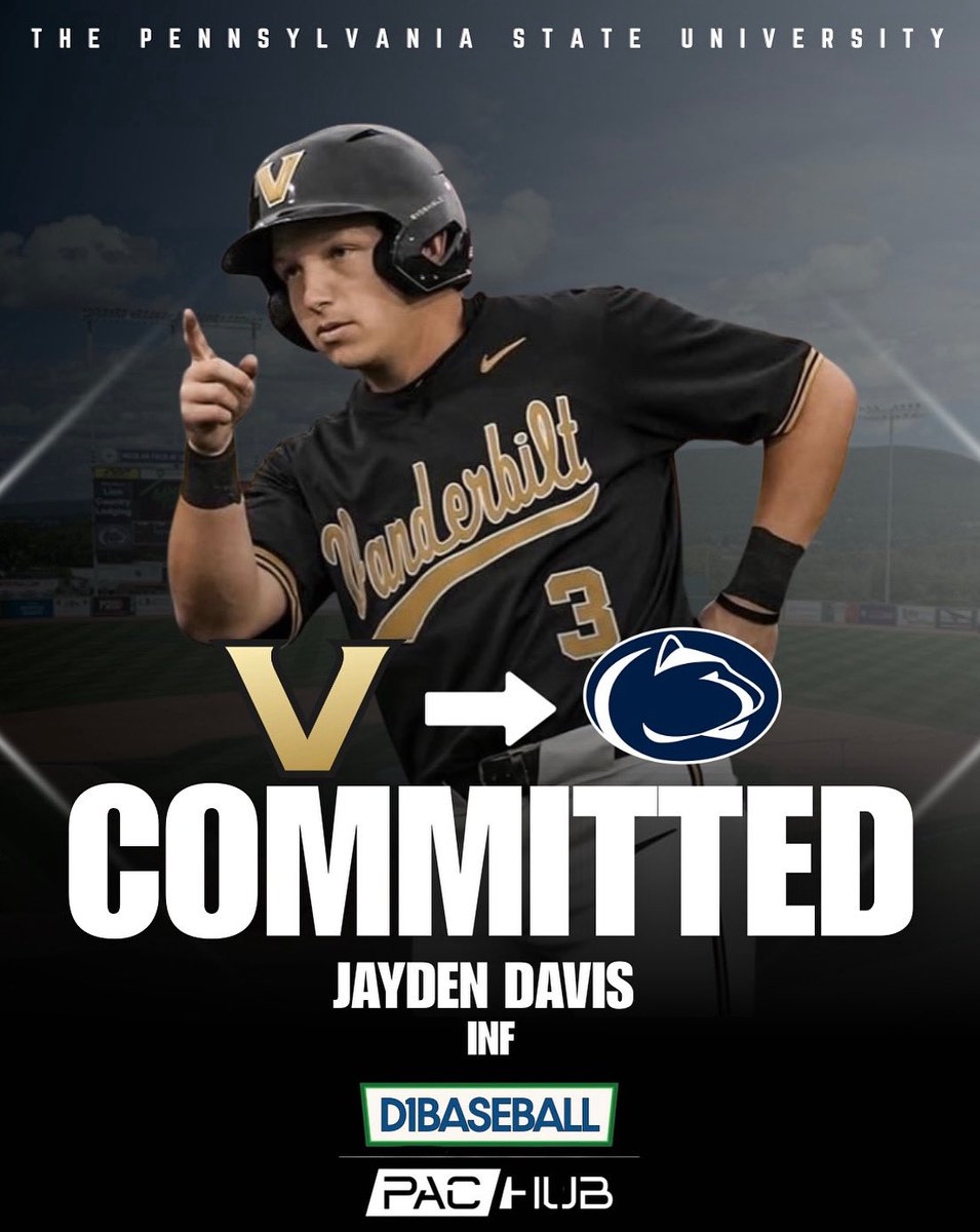 PAC-Hub (@pachub_) on Twitter photo Transfer INF Jayden Davis(<a href="/JaydenDavis191/">Jayden Davis</a>) has committed to Penn State!
Sign up with PAC-HUB for help with your transfer portal process today! Transfer INF Jayden Davis(<a href="/JaydenDavis191/">Jayden Davis</a>) has committed to Penn State!
Sign up with PAC-HUB for help with your transfer portal process today!