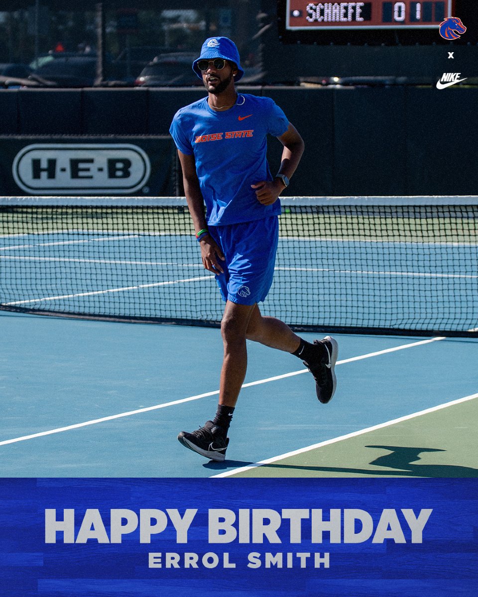 BroncoSportsWTN's tweet image. Celebrating one of our leaders today!
Happy birthday, Coach EZ!🎉
#BleedBlue | #WhatsNext