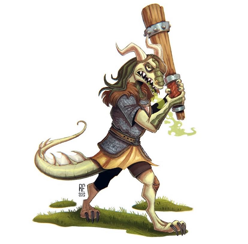 BurgerKapitany's tweet image. Pirtah 🐲🗡️
Commission for Wolfmama on Bsky