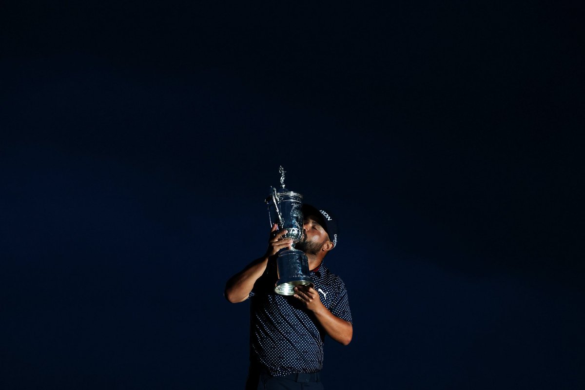 Patrick Smith (@patricksmith04) on Twitter photo On Sunday, JJ Spaun captured his first major of his career after draining a 64 foot putt on the 18th green during the Final Round of the 2025 U.S. Open at Oakmont Country Club // <a href="/GettySport/">Getty Images Sport</a> On Sunday, JJ Spaun captured his first major of his career after draining a 64 foot putt on the 18th green during the Final Round of the 2025 U.S. Open at Oakmont Country Club // <a href="/GettySport/">Getty Images Sport</a>