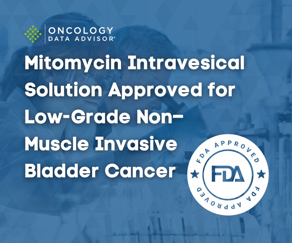 OncData's tweet image. The #FDA has granted approval to #mitomycin intravesical solution for adult patients with recurrent low-grade intermediate-risk non–muscle invasive #BladderCancer (LG-IR-NMIBC).

Learn more about the #approval and the #ENVISION trial here: oncdata.com/mitomycin-intr…