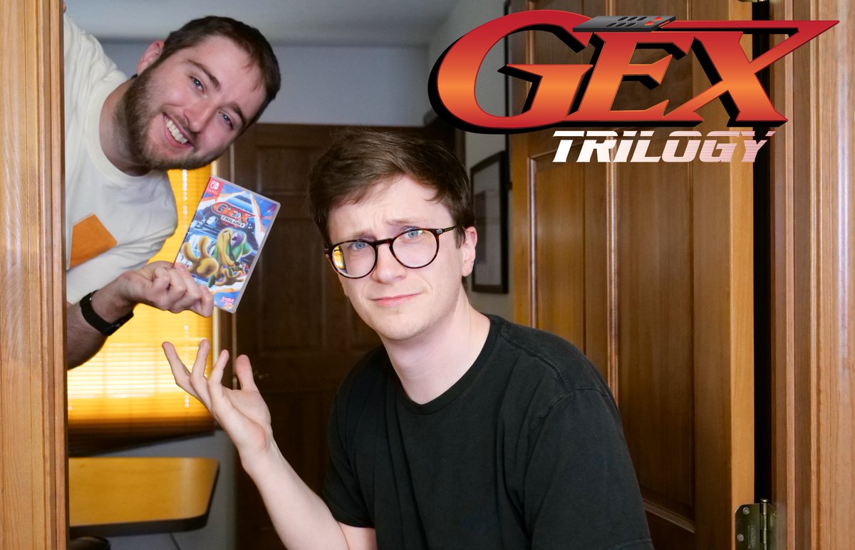 ScottTheWoz's tweet image. Gex Night is now official.
Thank you to @LimitedRunGames for working with us to promote the launch of Gex Trilogy!