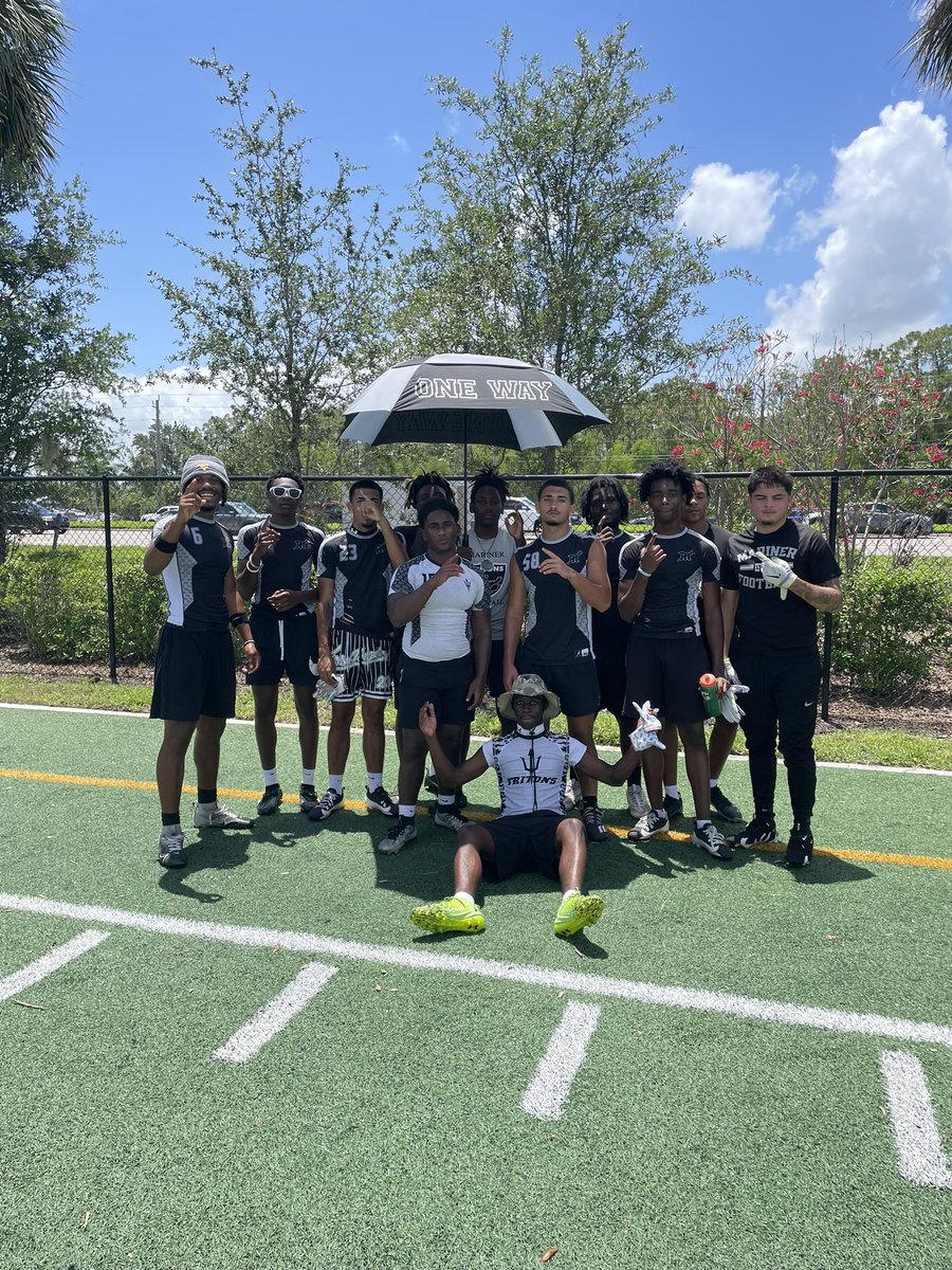 Great day of 7 on 7 last week. 
Something special brewing! #OneWay 🔱