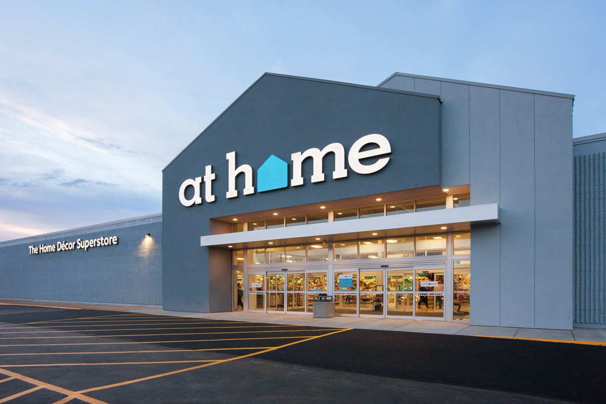 AtHome, a large retail chain selling home goods, announces they are filing for bankruptcy because of Trump’s tariffs.