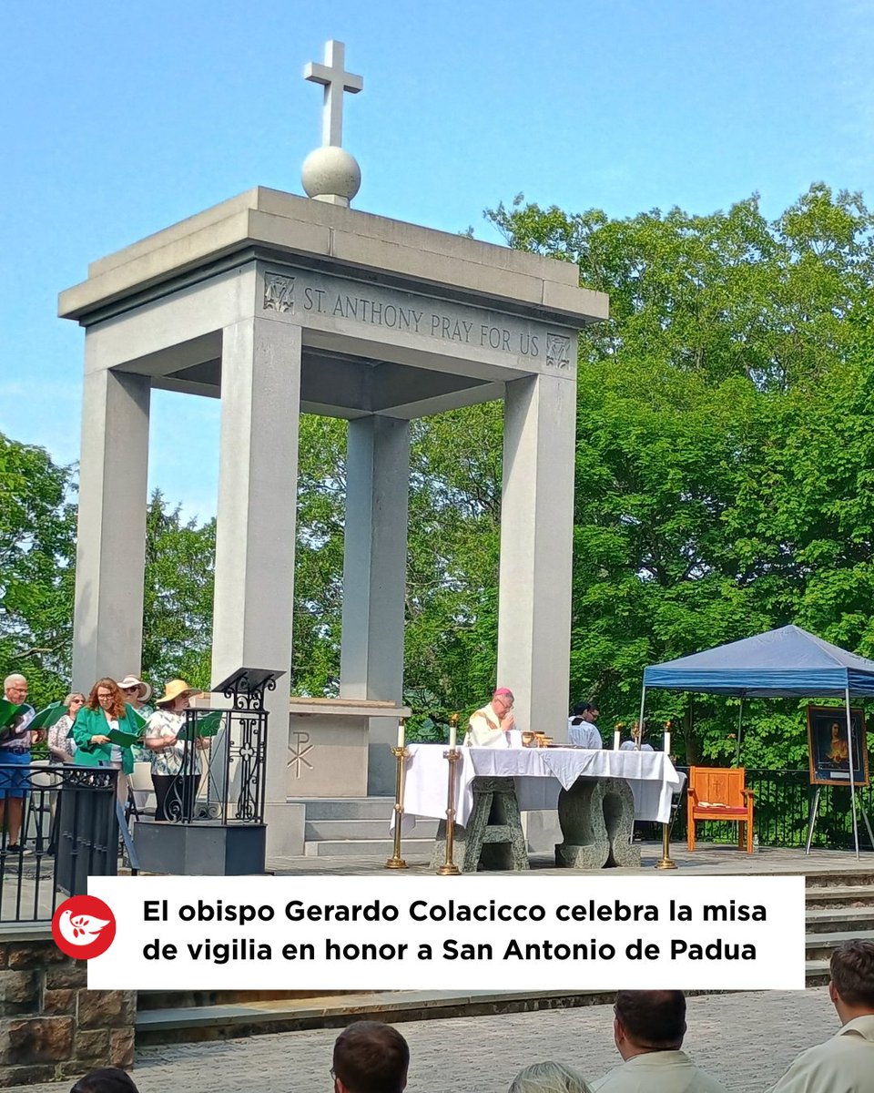 The Good Newsroom (@thegnewsroom) on Twitter photo El obispo Colacicco celebró la Misa del Jubileo de la Esperanza el 12 de junio en Graymoor, iniciando una celebración trilingüe de 3 días en honor a San Antonio de Padua.
Lee el artículo aquí: thegoodnewsroom.org/el-obispo-gera…
<a href="/bnoticiasorg/">Buenas Noticias</a> El obispo Colacicco celebró la Misa del Jubileo de la Esperanza el 12 de junio en Graymoor, iniciando una celebración trilingüe de 3 días en honor a San Antonio de Padua.
Lee el artículo aquí: thegoodnewsroom.org/el-obispo-gera…
<a href="/bnoticiasorg/">Buenas Noticias</a>