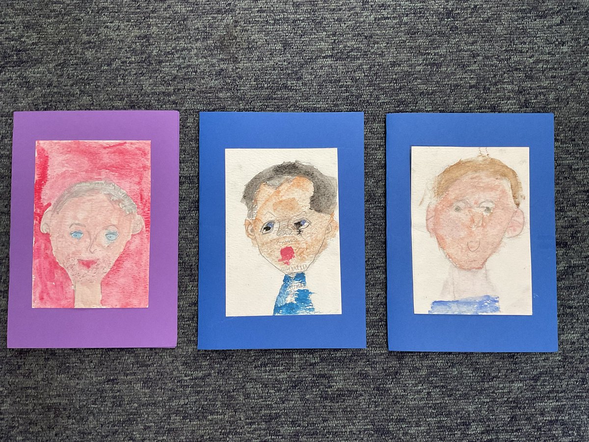 PDA_Y3's tweet image. We hope you all enjoyed your beautiful Father’s Day Portraits! Aren’t they fantastic? We have been learning to draw and paint portraits using watercolour since Year 1 🎨 #pdaart #pdafathersday