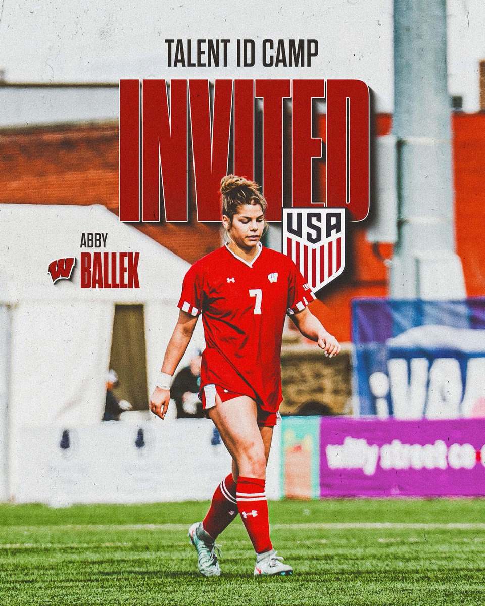 Big-time opportunity for Abby Ballek! 🙌

Our freshman forward is headed to Atlanta for the first-ever Women’s College Talent ID Camp, joining top players from across the country as part of a new U.S. Youth National Team scouting initiative 🇺🇸

#OnWisconsin