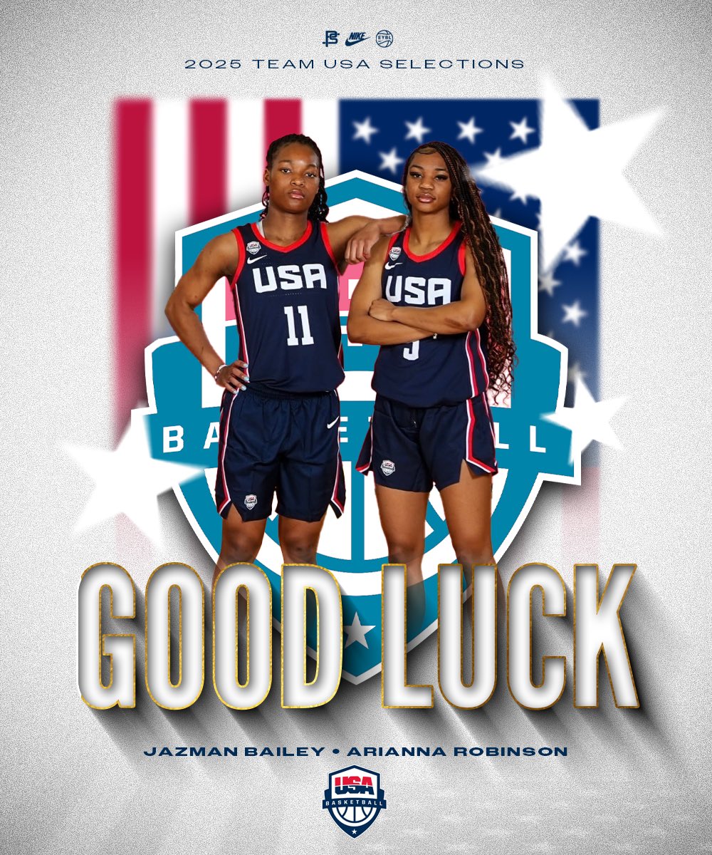 ProSkills Girls Basketball (@proskillsgbb) on Twitter photo It’s almost game time‼️😬
Good luck to <a href="/arirobinson_/">Arianna Robinson</a> and <a href="/TheballerJaz/">Jazman Bailey TRUE 2027</a> as they will represent the States at the 5x5 U16 Women’s AmeriCup. 🖤❤️🇺🇸
Game 1 TODAY, tune in:
⌚️4pm CT
📺 youtube.com/watch?v=dbg6Fg… It’s almost game time‼️😬
Good luck to <a href="/arirobinson_/">Arianna Robinson</a> and <a href="/TheballerJaz/">Jazman Bailey TRUE 2027</a> as they will represent the States at the 5x5 U16 Women’s AmeriCup. 🖤❤️🇺🇸
Game 1 TODAY, tune in:
⌚️4pm CT
📺 youtube.com/watch?v=dbg6Fg…