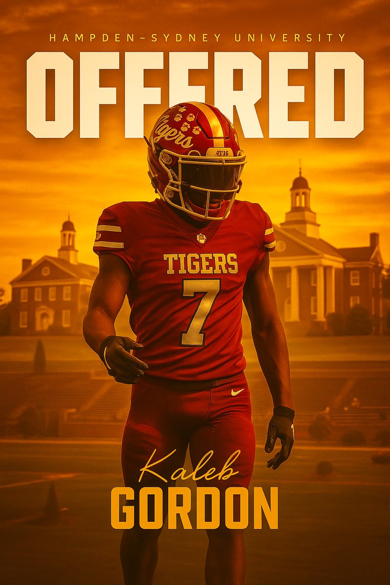 Kaleb Gordon (@kalebjgordon26) on Twitter photo Blessed to receive an offer from Hampden Sydney University. Thank you <a href="/Coach_Luvara/">Vince Luvara</a> ! #AGTG
<a href="/Godsgift_Nate/">Nate Paxton</a> <a href="/JakeFurr11/">Jake Furr</a> <a href="/OhioXsAndOs/">Ohio Xโs and Oโs ๐</a> <a href="/PrepRedzoneOH/">Prep Redzone Ohio</a> <a href="/RamsMadison/">Madison Rams Football</a> <a href="/5StarScouting/">5StarScoutingโข</a> Blessed to receive an offer from Hampden Sydney University. Thank you <a href="/Coach_Luvara/">Vince Luvara</a> ! #AGTG
<a href="/Godsgift_Nate/">Nate Paxton</a> <a href="/JakeFurr11/">Jake Furr</a> <a href="/OhioXsAndOs/">Ohio Xโs and Oโs ๐</a> <a href="/PrepRedzoneOH/">Prep Redzone Ohio</a> <a href="/RamsMadison/">Madison Rams Football</a> <a href="/5StarScouting/">5StarScoutingโข</a>