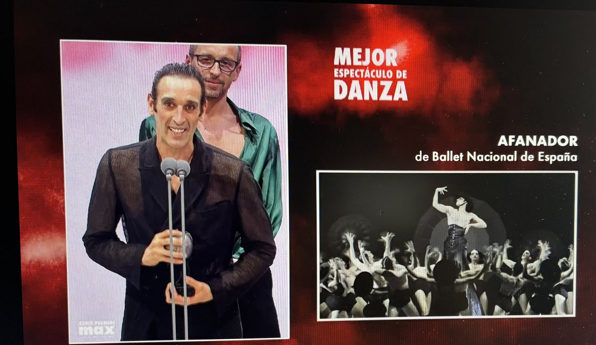 La gran nit de #Afanador  als <a href="/PremiosMax/">Premios Max</a> 
<a href="/balletnacional/">Ballet Nacional de España</a> <a href="/LaVeronal/">La Veronal</a> 
#Max2025