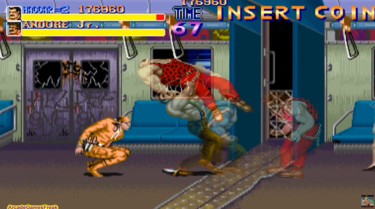 Oscurart's tweet image. My next personal Character, Haggar from Final Fight.
Choose your favorite background please!
Street? The plant? subway? subway rails?