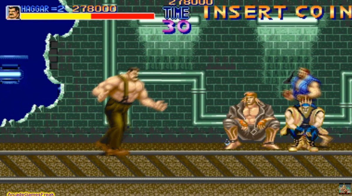 Oscurart's tweet image. My next personal Character, Haggar from Final Fight.
Choose your favorite background please!
Street? The plant? subway? subway rails?