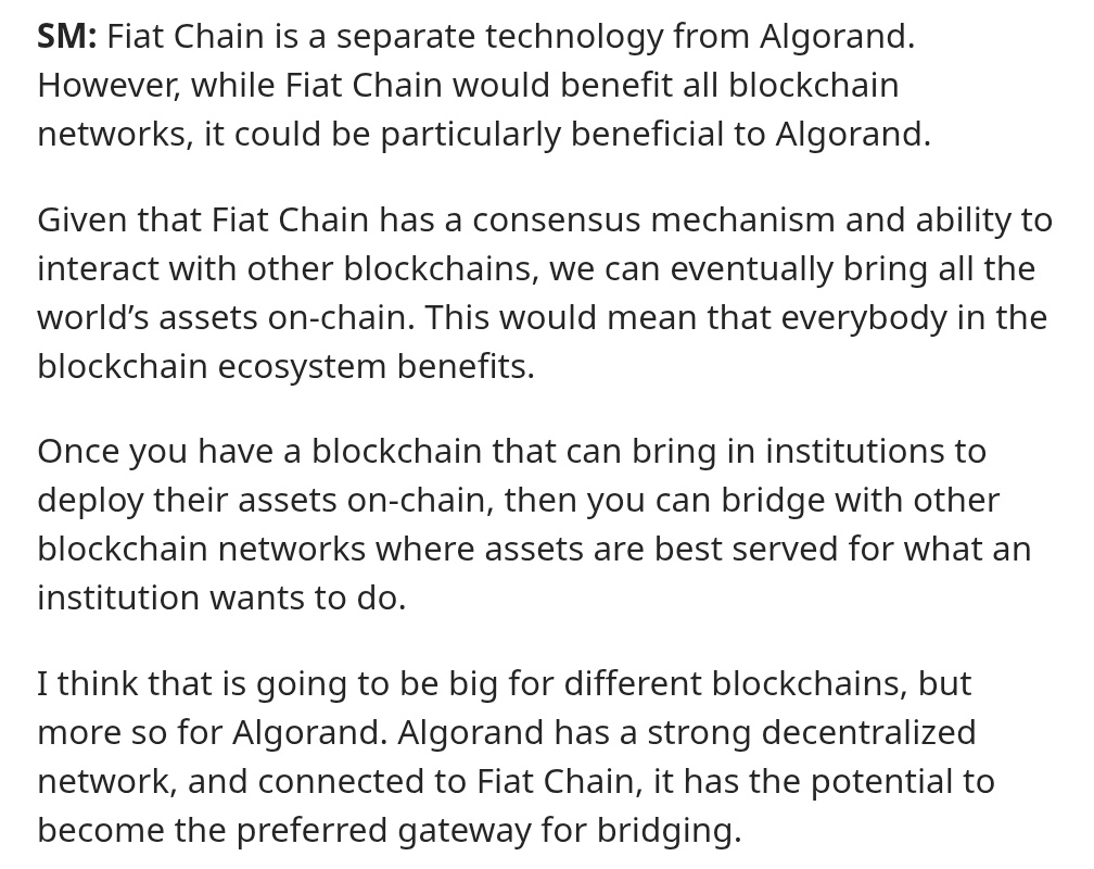 PeraAlgoWallet's tweet photo. Should we add FIAT Chain to the Pera Roadmap? https://t.co/S4hSgDrfY9