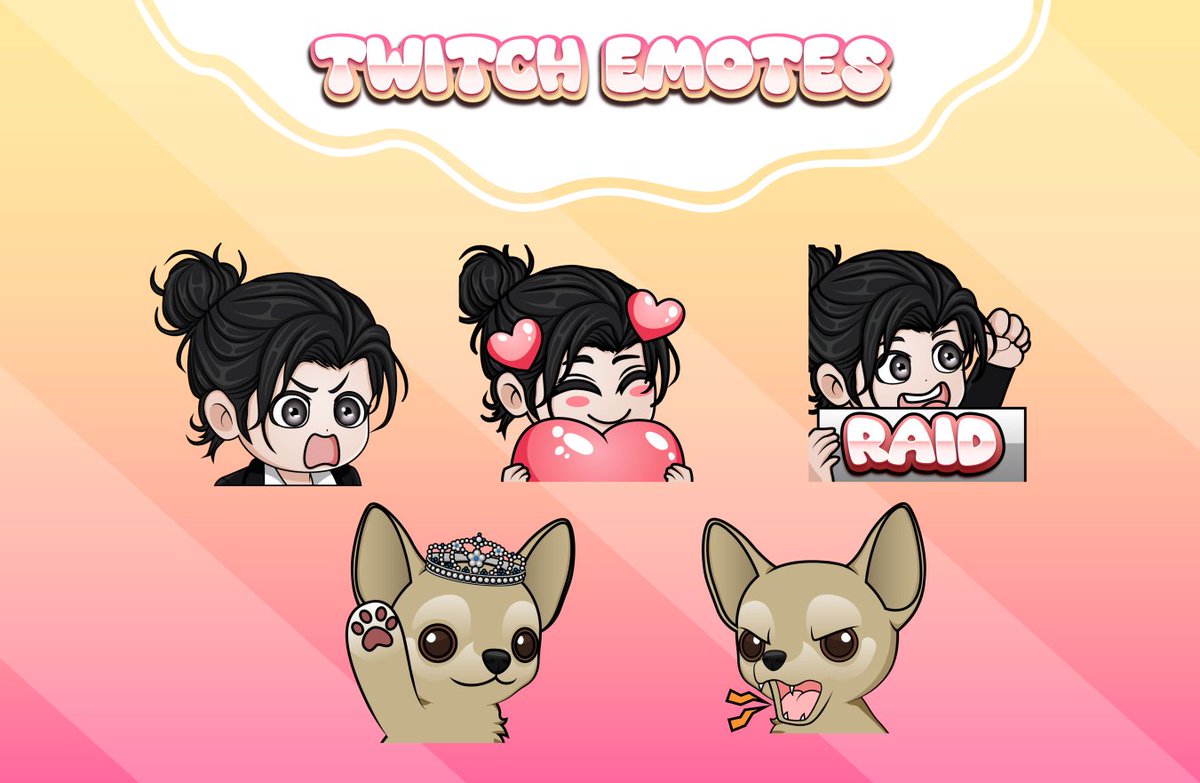 Shoutout <a href="/madeby_raven/">🐾 Raven 𓆩♡𓆪 VArtist</a> for these lovely emotes. Raven hype